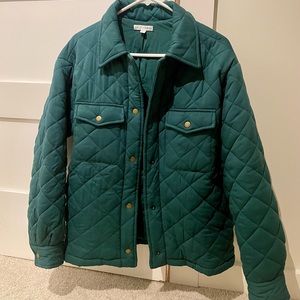 Baltic Born Green Oversized Shacket